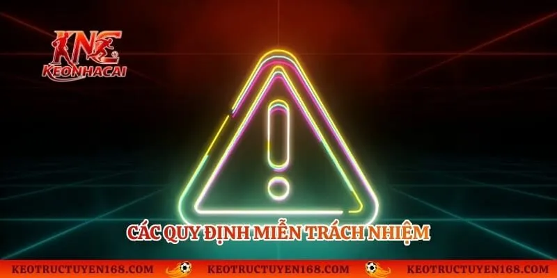 Các quy định miễn trách nhiệm