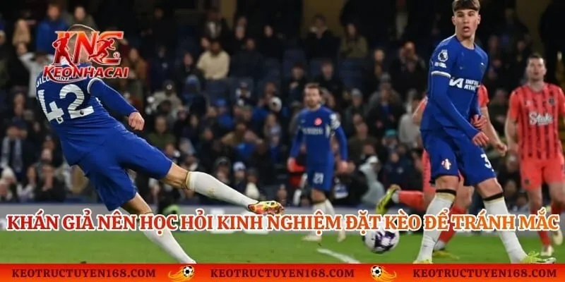 Khán giả nên học hỏi kinh nghiệm đặt kèo để tránh mắc sai lầm