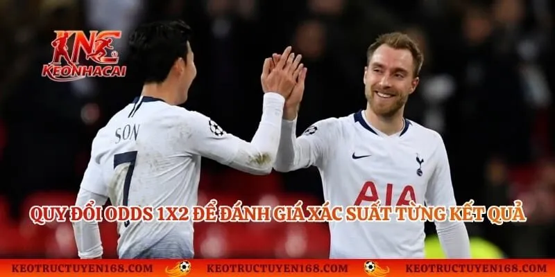 Quy đổi odds 1X2 để đánh giá xác suất từng kết quả