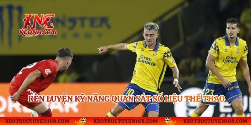 Rèn luyện kỹ năng quan sát số liệu thể thao