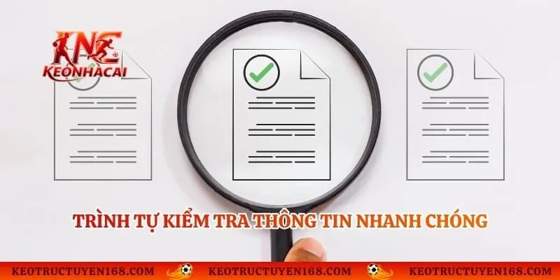 Trình tự kiểm tra thông tin nhanh chóng trên điện thoại